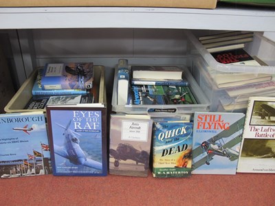 Lot 446 - WWII Military Aviation themed Hardback Books,...