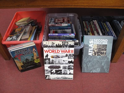 Lot 506 - WWII Land & Naval Warfare Themed Hardback...