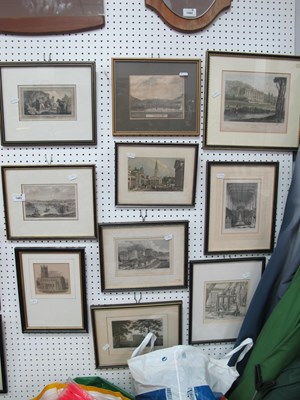 Lot 1483 - Engravings and Prints, usually in Monochrome...