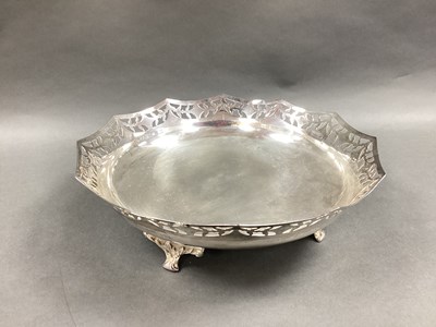 Lot 49 - A Hallmarked Silver Footed Dish, M&J,...