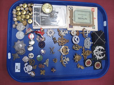 Lot 559 - WWII British Army Cap Badges, including...
