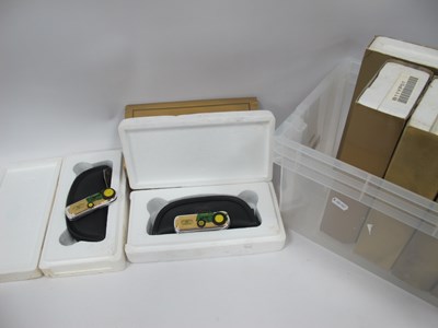Lot 1107 - Eight Franklin Mint souvenir pen knives from...