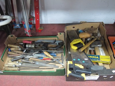 Lot 1168 - Workshop hand tools, including heavy-duty club...