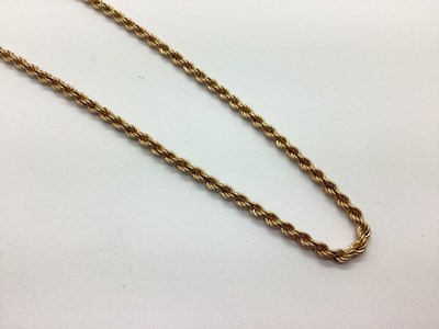 Lot 76 - A Modern Ropetwist Chain, of uniform design,...