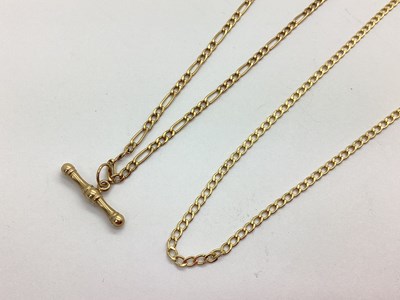 Lot 79 - A 9ct Gold Fine Curb Link Chain, to clasp...