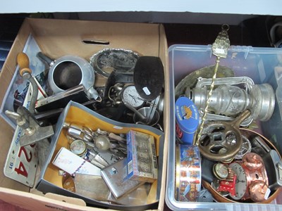 Lot 1038 - Metalware, including Canadian 1991 Alberta...