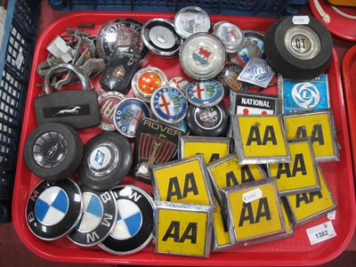 Lot 1382 - Automobilia, comprising a collection of...