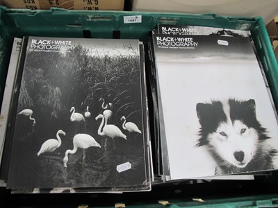 Lot 1087 - 2010s “Black+White Photography” magazines,...