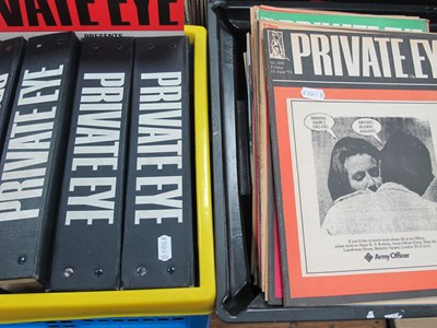 Lot 1094 - Vintage British “Private Eye” magazines and...