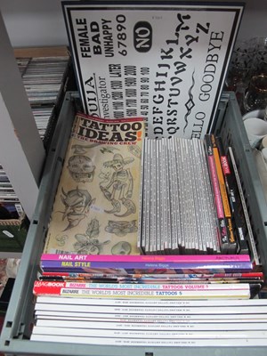Lot 1021 - Tattoo art publications, including...