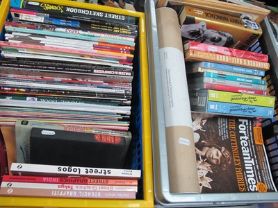 Lot 1060 - Books, magazines and media items, including...