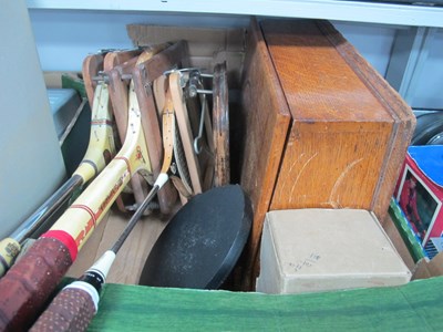 Lot 1117 - Tennis Rackets, Grays steelmaster and...
