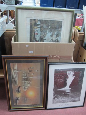 Lot 1439 - Quantity of Prints, including Thomas Kinkade.