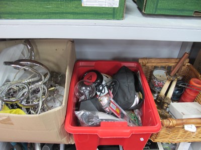 Lot 1119 - Lighting - ceiling light, candlesticks, light...