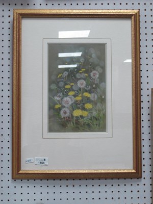 Lot 1454 - Peter Barker (Contemporary) Dandelions, pastel...