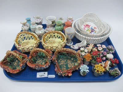 Lot 1271 - Ceramics, comprising 1980s Japanese Fine...