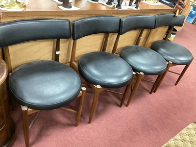 Lot 1506 - G-Plan, set of four mid-century hardwood...