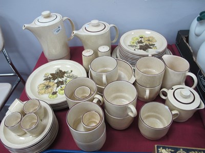 Lot 1241 - Poole Broadstone Sherwood Table Pottery of...