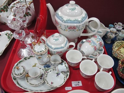 Lot 1272 - Johnson's Coffee Ware of 15 pieces, Regal mini...