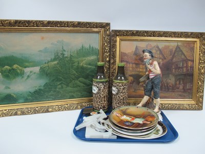 Lot 1006 - Jasba 'Whisky' and 'Gin' Ceramic Bottles...