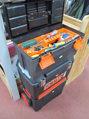 Lot 1209 - Workshop hand tools, including Black & Decker...