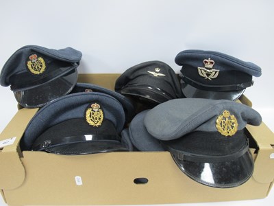 Lot 457 - RAF Headwear Comprising Officer's and Other...