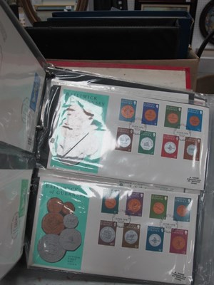 Lot 1414 - Stamps; A Collection of World Stamps Housed in...