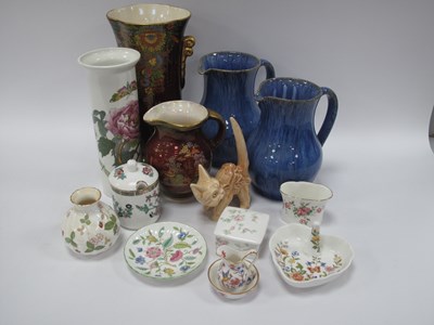 Lot 1337 - Crown Devon Art Deco Chinoiserie Lustre Jug...