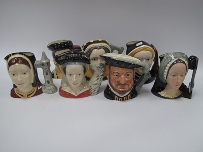 Lot 1344 - Royal Doulton “Henry VIII and His Six Wives”...