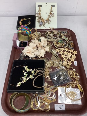 Lot 56 - A Large Selection of Gilt Coloured Costume...