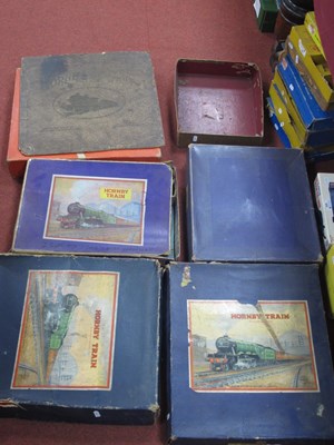 Lot 619 - Five Hornby 'O' Gauge Train Set Empty Boxes /...