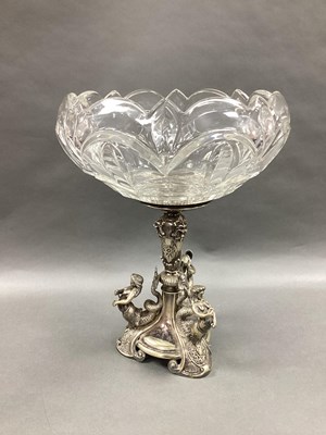 Lot 3 - An Antique Latham & Morton Plated Table...