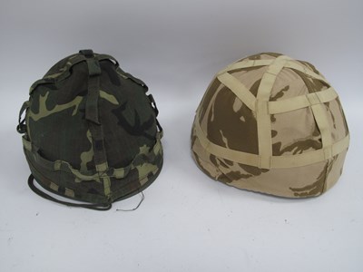 Lot 522 - British Army Mark 6 Helmet with chinstrap,...