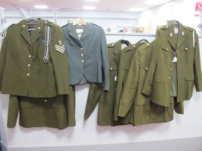 Lot 406 - British Army Uniform Dress Jackets including...