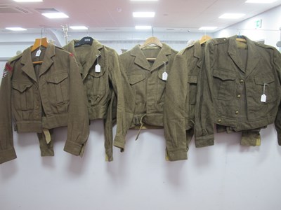 Lot 422 - British Army Battledress Blouses, including...