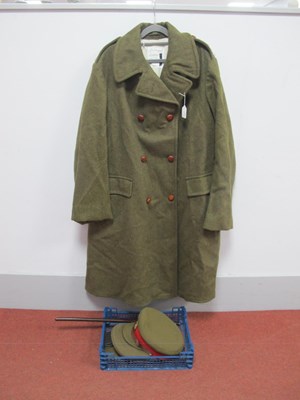 Lot 415 - British Army Mounted Brigadiers Greatcoat, two...
