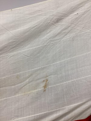 Lot 727 - Large Royal Navy White Ensign Flag with...