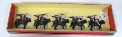 Lot 392 - 5 Lead Models of 16th Queens Lancers (1905),...