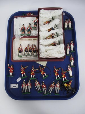 Lot 359 - Quantity of Lead Figures depicting British...
