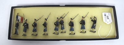 Lot 377 - 9 Early XX Century Infantry Marching,...