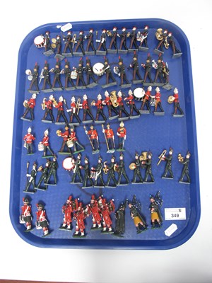 Lot 349 - Quantity of Solid Lead Figures, representing...