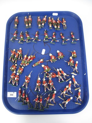 Lot 368 - Quantity of Solid and Hollow Cast Figures by...