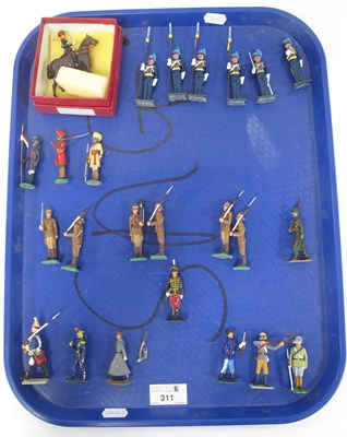 Lot 311 - Quantity of Solid Cast Lead Figures depicting...