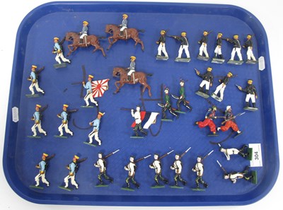 Lot 304 - Quantity of Solid Lead Figures, depicting...