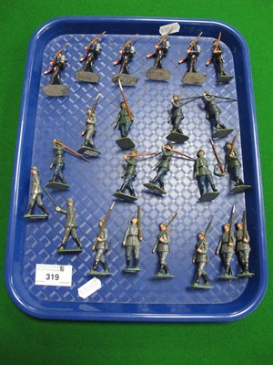 Lot 319 - Quantity of Hollow Cast and White Metal...