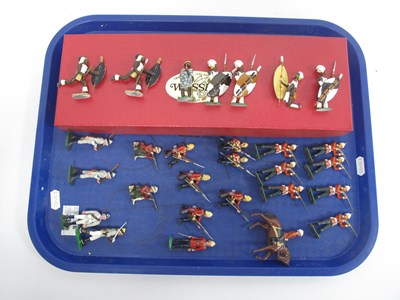 Lot 332 - Quantity of Hollow Cast and Solid Lead Figures...