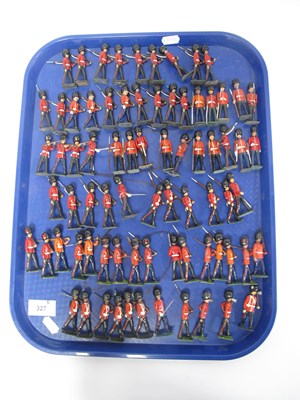 Lot 327 - 70+ Hollow Cast and Solid White Metal Figures...