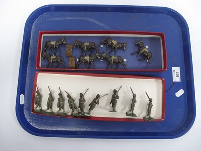 Lot 323 - Ethiopian Army Themed Khaki Soldiers Marching...