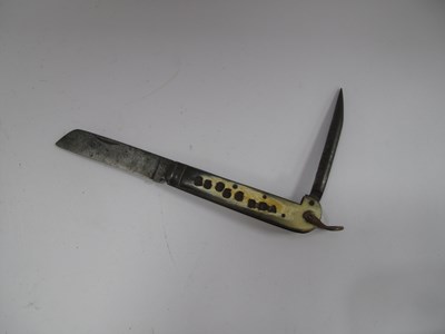 Lot 582 - Boar War British Military jack Knife, with...