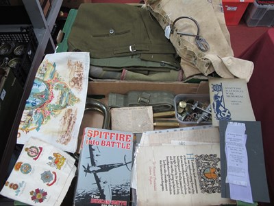 Lot 430 - Variety of Mostly Military Themed Items,...